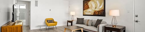 Living Room at Kling Trio Apartments