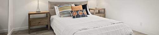 Bedroom at Kling Trio Apartments in Valley Village