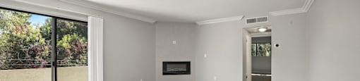 Floating Fire Place Two Bedroom Apartment Sherman Oaks