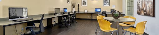 Resident Business Center at The Meadows at Westlake Village Apartments,Westlake Village