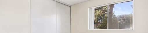 Parthenia Terrace Apartments bedroom in Canoga Park