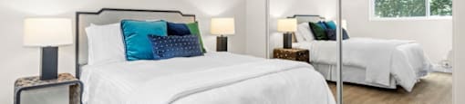 Bedroom at Kling Trio Apartments in Valley Village