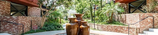 Fountain Feature at The Reserve at Warner Center Apartments, CA, 91367
