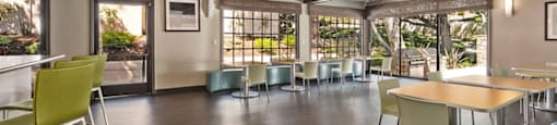 Clubhouse Dining Area at The Meadows at Westlake Village Apartments, Westlake Village, CA