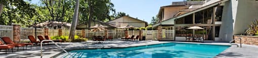 Sparkling Pool at The Meadows at Westlake Village Apartments,Westlake Village