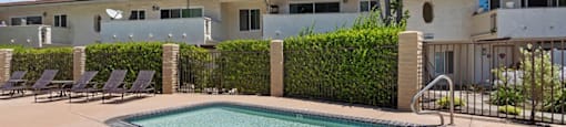Apartments Building Surrounded By Lush Landscaping with Access to Pool at The Meadows at Westlake Village Apartments,Westlake Village, California
