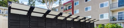 Luxor Package Lockers at The Reserve at Warner Center Apartments, Woodland Hills