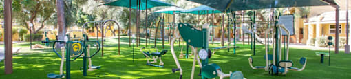 Outdoor Fitness Center at Ascent on Peoria, Arizona