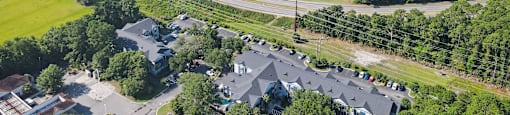 an aerial view of Nextloft Apartments, Bluffton, South Carolina