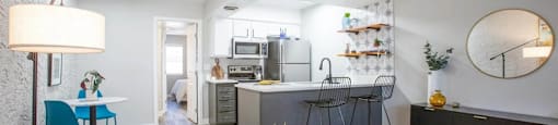 Living Room With Kitchen at Ascent 1829, Phoenix, 85020
