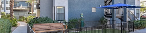 pet-friendly apartment dog park  at Ascent North Scottsdale, Phoenix, Arizona