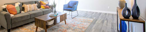 Modern Living Room at Ascent on Pantano, Arizona