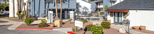 Courtyard View at Ascent on Pantano, Tucson, AZ