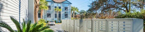 rentals mailboxes at Nextloft, Bluffton, SC