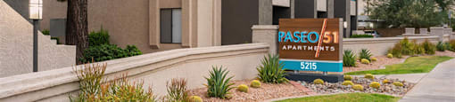Entrance at Paseo 51, Glendale
