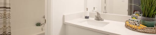 Renovated Bathroom at Paseo 51, Glendale, AZ, 85302