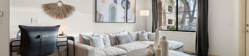 Living room at Trails at San Tan in Gilbert AZ