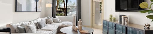 Living room at Trails at San Tan in Gilbert AZ
