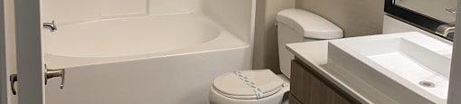 Bathroom in Renovated 3bedroom at Trails at San Tan in Gilbert AZ