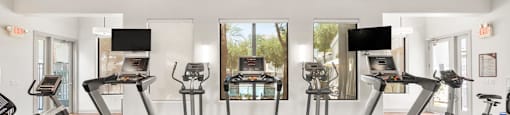 Fitness center at Trails at San Tan in Gilbert AZ