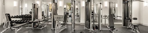 Fitness center at Trails at San Tan in Gilbert AZ