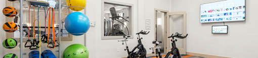 Fitness center at Trails at San Tan in Gilbert AZ
