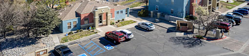 Arial View of Aspen Ridge Apartments in Albuquerque New Mexico