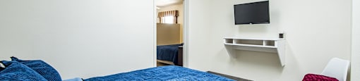 Bedroom at The Vistas Apartments