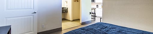 Bedroom at The Vistas Apartments