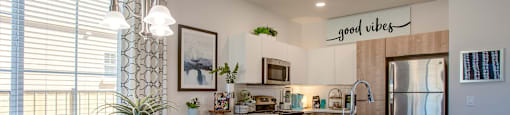 Dining Area and Breakfast Bar at San Stefano Townhomes