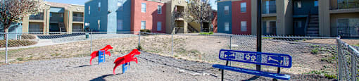 Dog Park at Aspen Ridge Apartments in Albuquerque New Mexico