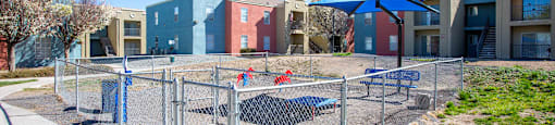 Dog Park at Aspen Ridge Apartments in Albuquerque New Mexico
