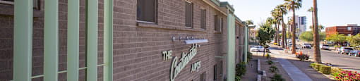 Exterior at The Continental Apartments in Phoenix AZ Nov 2020