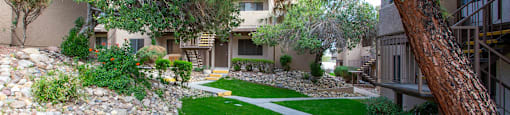 Exterior of La Lomita Apartments in Tucson Arizona