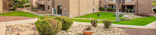 Exterior of La Lomita Apartments in Tucson Arizona