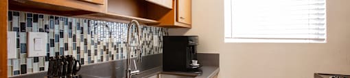 Kitchen at The Continental Apartments in Downtown Phoenix Arizona