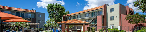 Landscaping and Pool Area at Sky Island Apartments in Sierra Vista Arizona