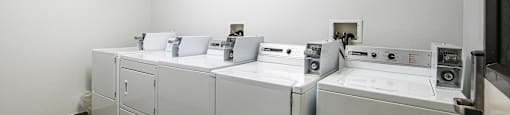 Laundry Room at The Vistas Apartments