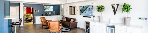 Lounge Area at The Vistas Apartments