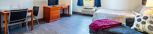 Open concept layout at The Vistas Apartments