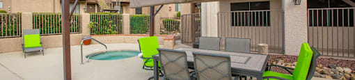Pool Ramada at La Lomita Apartments in Tucson Arizona