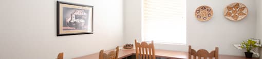 Work station at Aspen Ridge Apartments in Albuquerque New Mexico