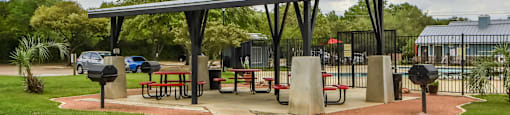 Grilling Stations and Pavilion