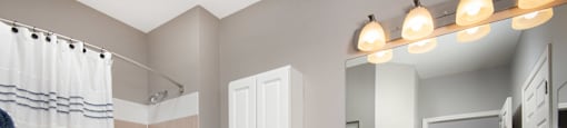 Luxurious Bathroom at Thornberry Woods Apartment Homes, Naperville, Illinois