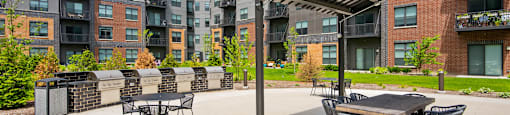 Outdoor seating area