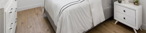 Furnished bedroom 