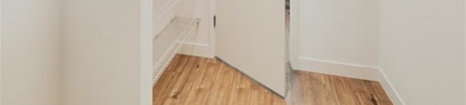 Large walk-in closets