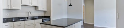 Ashland Farms Unit 2 Kitchen with Open Layout, Island, and Dishwasher
