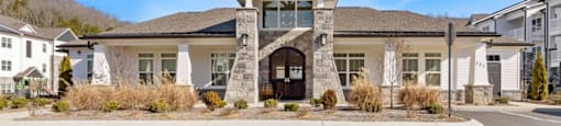 Exterior View of the Leasing Office at Ashland Farms Apartments in Ashland City, TN