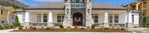 Exterior View of the Leasing Office at Ashland Farms Apartments in Ashland City, TN